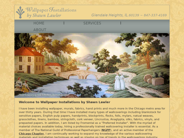 Wallpaper Installations