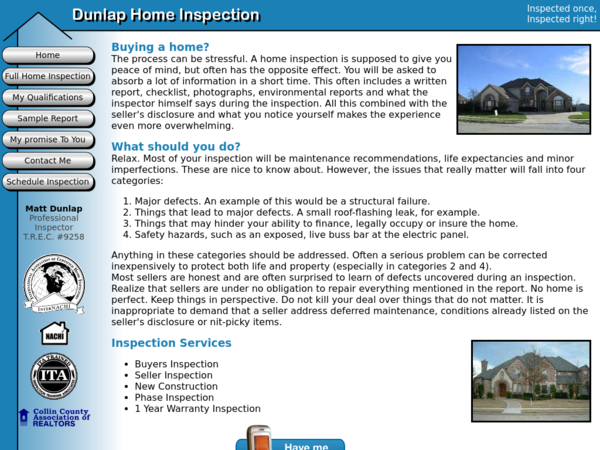 Dunlap Home Inspection