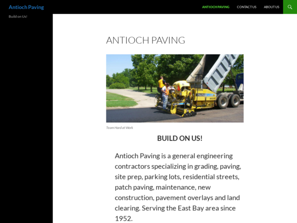 Antioch Paving Company