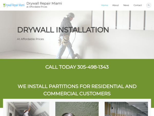 Drywall Repair Miami
