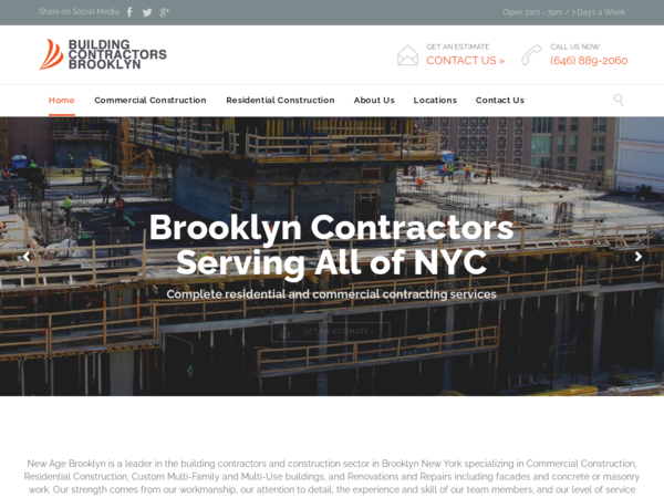 New Age Building Contractors Brooklyn