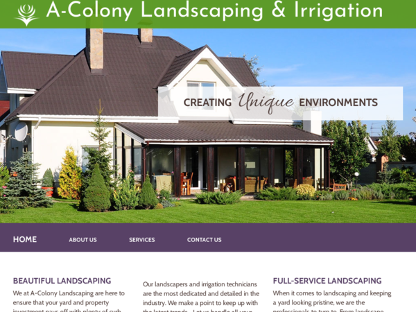 A-Colony Landscaping & Irrigation
