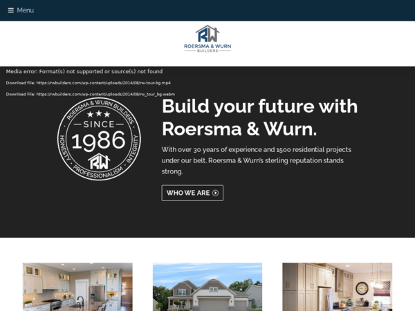 Roersma & Wurn Builders Inc