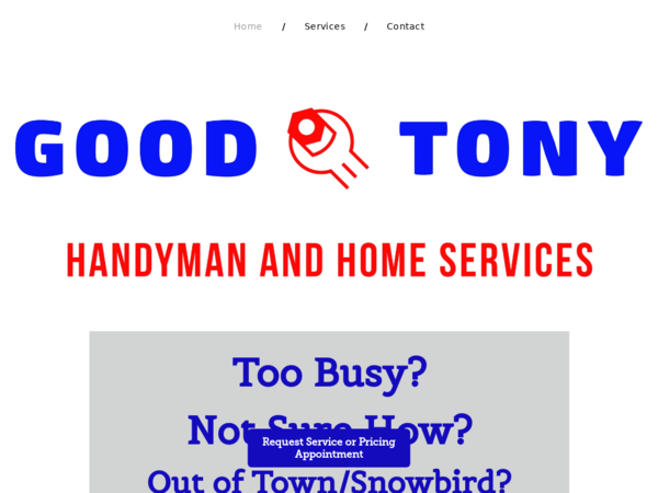 Good Tony Handyman and Home Services