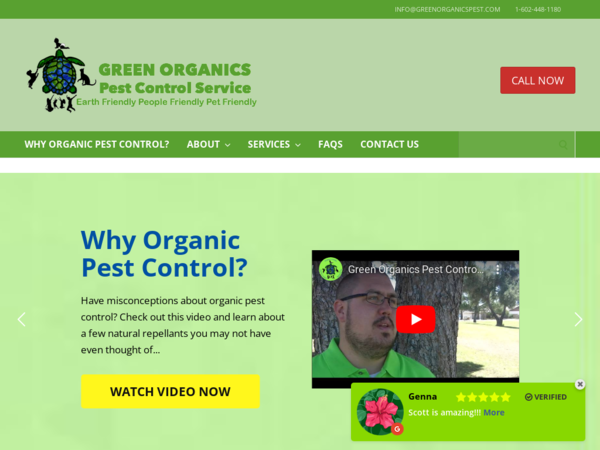 Green Organics Pest Control Pllc