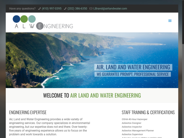 Air Land & Water Engineering