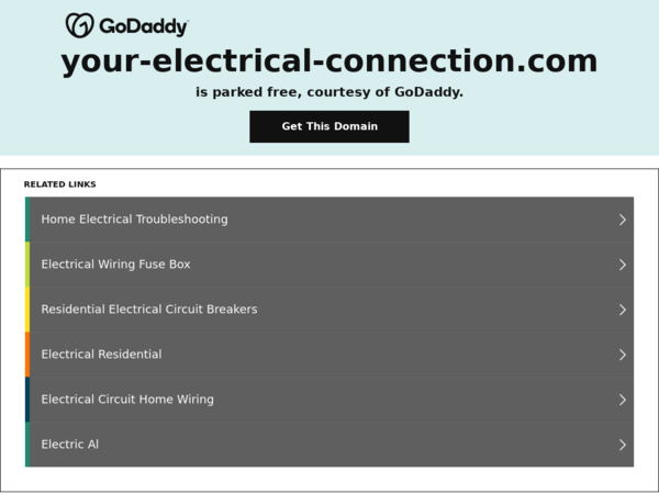 Your Electrical Connection