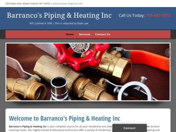 Barranco's Piping & Heating Inc