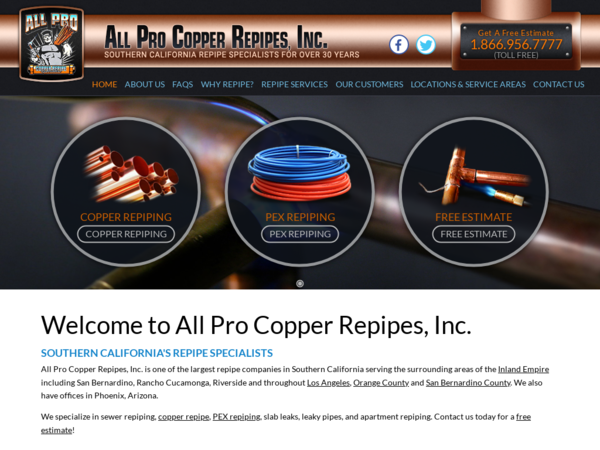 All Pro Copper Repipes