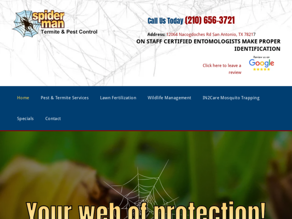 Spider Man Pest Control