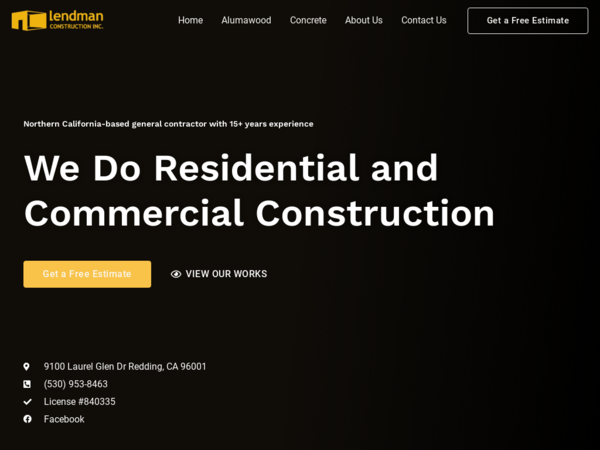 Lendman Construction Inc