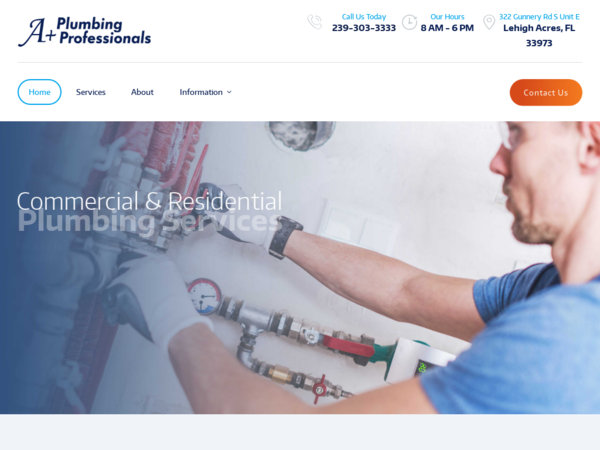 A Plus Plumbing Professionals