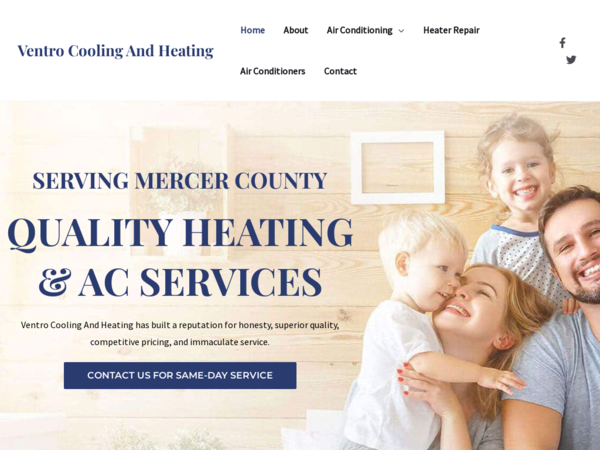 Ventro Cooling and Heating