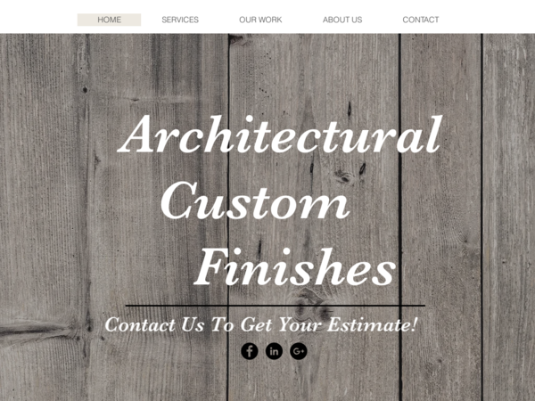 Architectural Custom Finishes