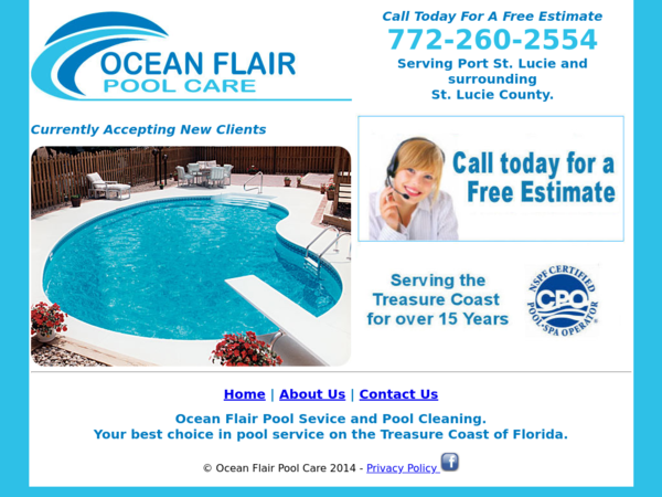 Ocean Flair Pools Inc