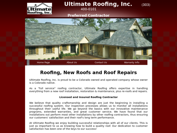 Ultimate Roofing Inc