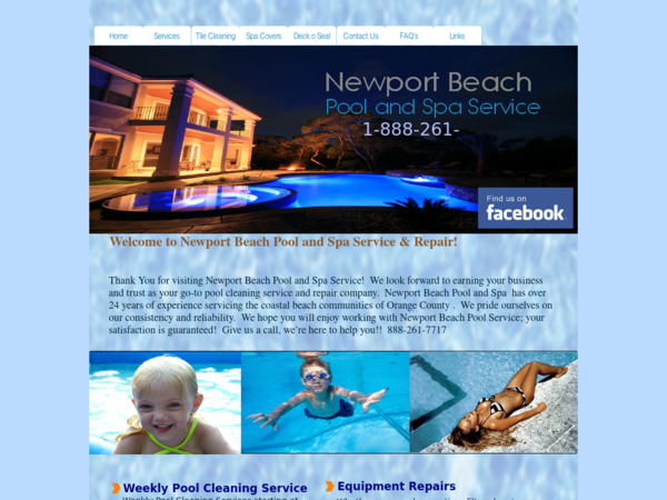 Newport Beach Pool and Spa Service/ Repair