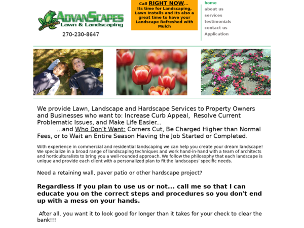 Advanscapes Lawn & Landscaping