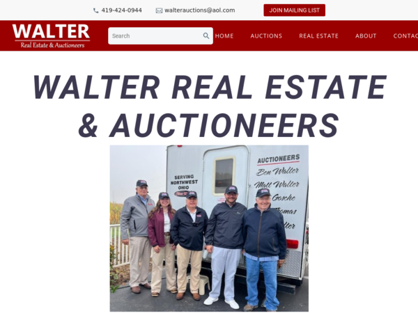 Walter Real Estate & Auctioneers