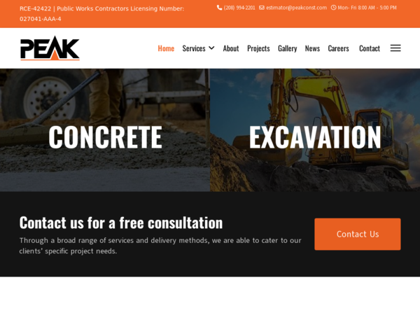 Peak Concrete Construction