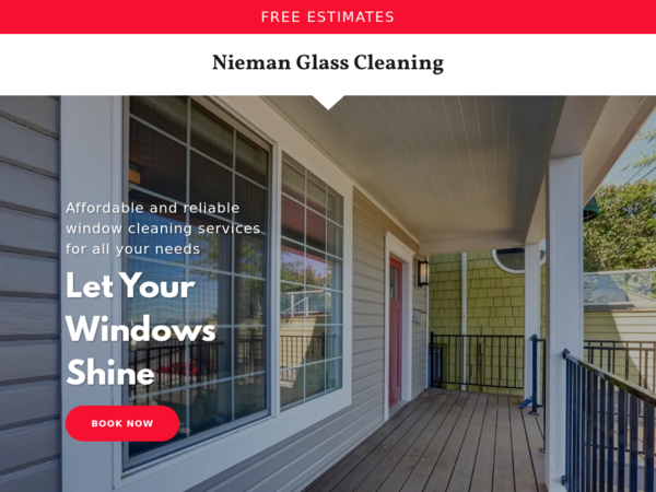 Nieman Glass Cleaning