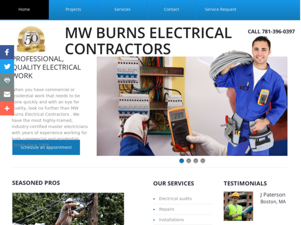 M W Burns Electrical Contractors