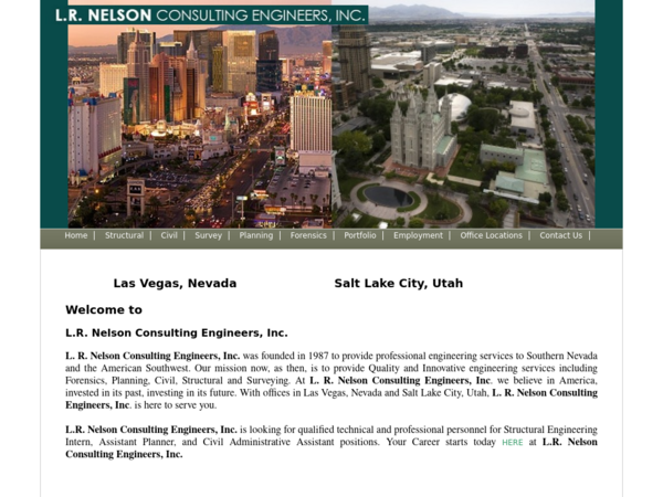 L R Nelson Consulting Engineer