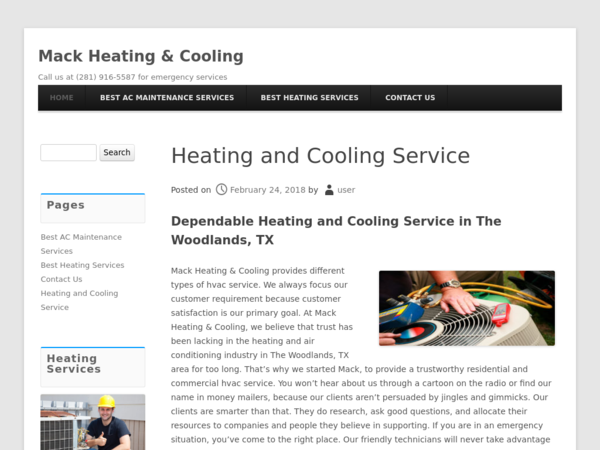 Mack Heating & Cooling