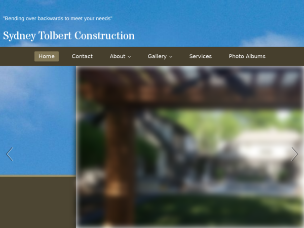 Sydney Tolbert Construction