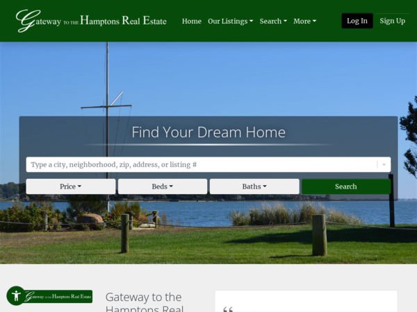 Gateway to the Hamptons Real Estate