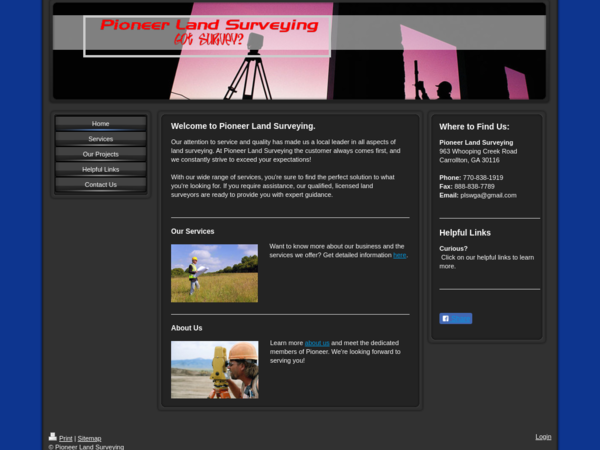 Pioneer Land Surveying