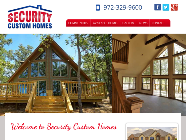 Security Custom Homes