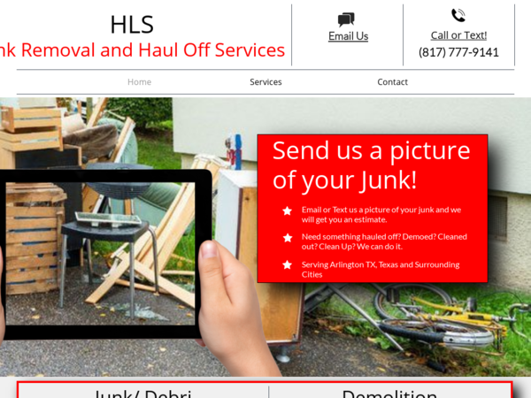 HLS Junk Removal and Debris Haul Off Services