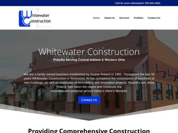 Whitewater Construction