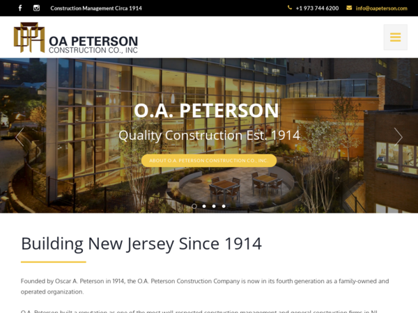 O A Peterson Construction Co