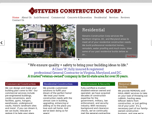 Steven's Construction Corporation