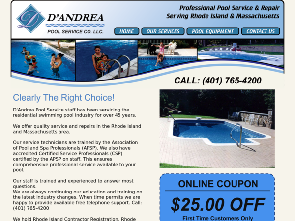 D'Andrea Pool Service Company