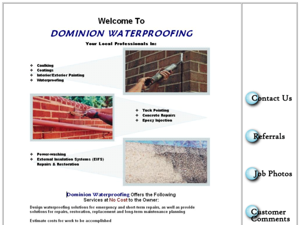 Dominion Waterproofing Inc