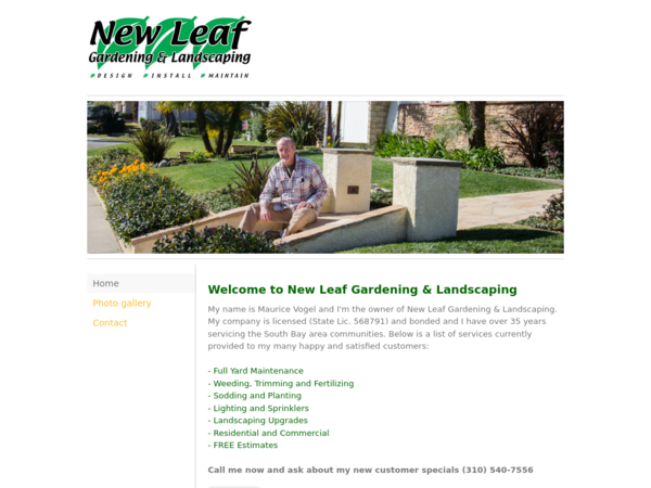 New Leaf Gardening & Landscape