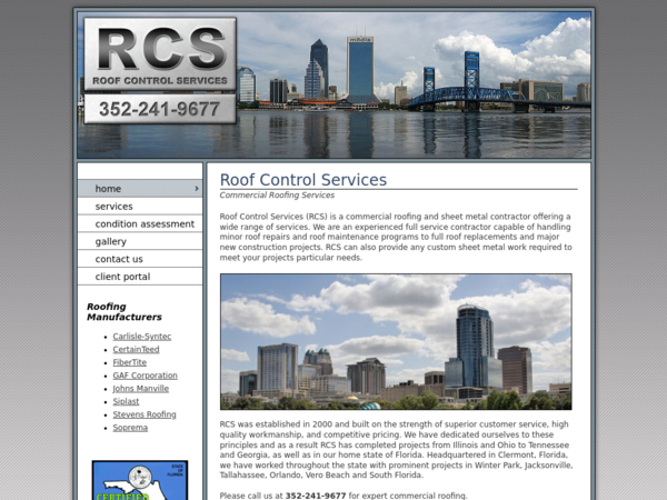 Roof Control Services