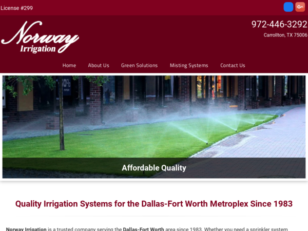 Norway Irrigation Inc