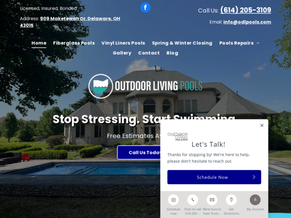 Outdoor Living Pools & Patio