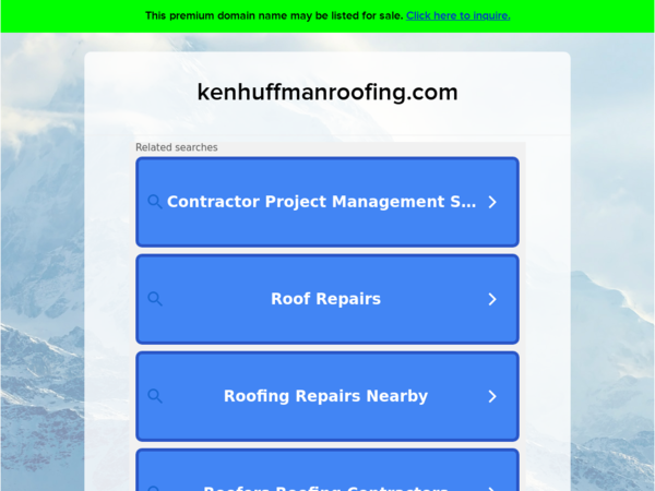 Ken Huffman Roofing
