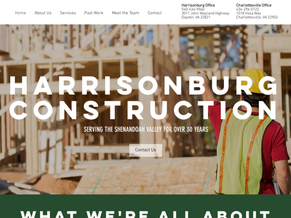 Harrisonburg Construction Inc