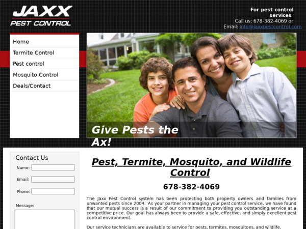 Jaxx Pest Control Services