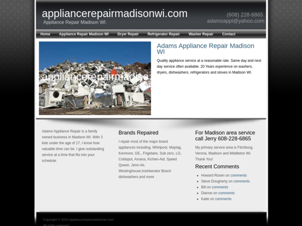 Adams Appliance Repair LLC