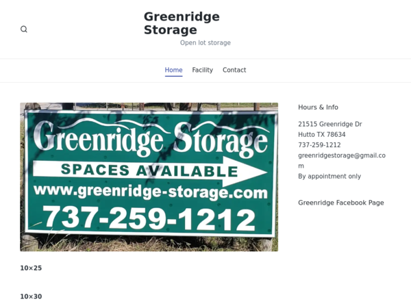 Greenridge Storage