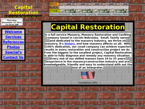 Capital Restoration