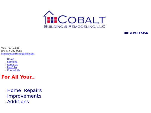 Cobalt Building & Remodeling