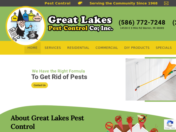 Great Lakes Pest Control Co